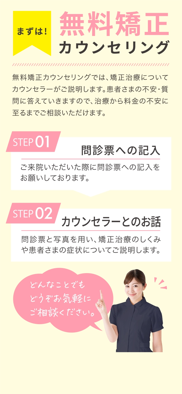 無料カウンセリング